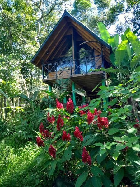 På billedet ses objektet Cabana com Cachoeira Privativa beliggende i byen Imaruí.