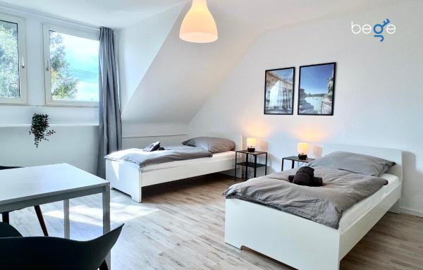 A la foto es mostra l'objecte BEGE APARTMENTS Working Hub situat a la ciutat de Großenbaum.
