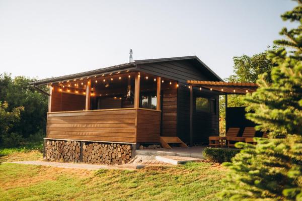 Na zdjęciu widoczny jest obiekt Eco House Uman położony w mieście Gorodnitsa.