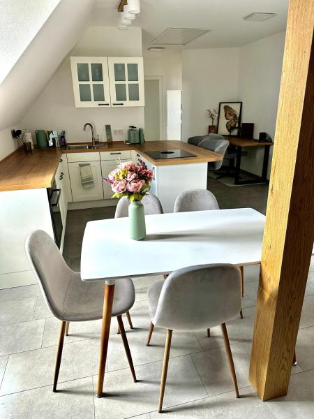 写真にはWolframs-Eschenbach市にあるFerienwohnung Altstadtblickが写っています。