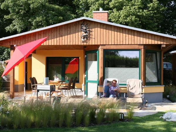 På billedet ses objektet Komfortables Ferienhaus beliggende i byen Salem.
