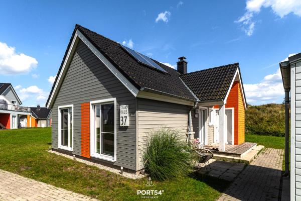 A la foto es mostra l'objecte Ferienhaus Strandhaus 37 Olpenitz situat a la ciutat de Olpenitz.