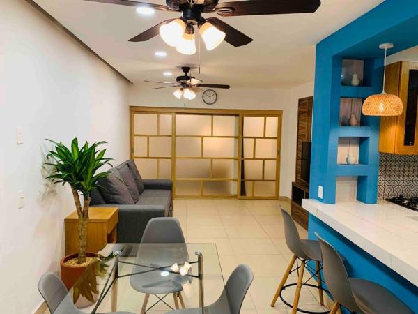 Apartamento Moderno a mins de la Playa y Malecón, Puerto Vallarta