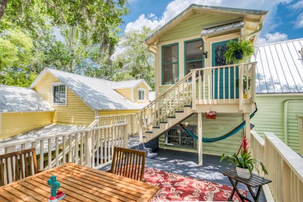 På bildet vises objektet Historic District Charm, Convenience and Comfort som ligger i byen St. Augustine.