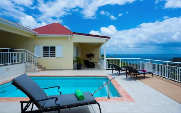 Warm Welcome Villa on St. Jean Heights, Saint Barthelemy