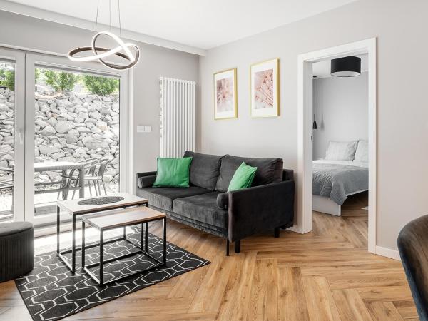 Auf dem Foto ist das Objekt Apartament Stacja Wisła in der Stadt Wisła zu sehen.
