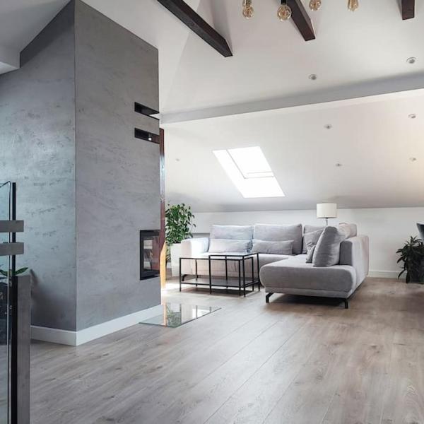 På billedet ses objektet Stylowy Apartament z ogrodem beliggende i byen Gorenice.