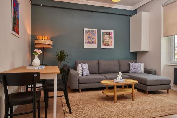 Charming 3BR 2Bath AC in Center - Santur D8, Stambuł