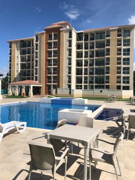 Na foto é possível ver o objeto Precioso y acogedor apartamento localizado na cidade de Alto de Limón.