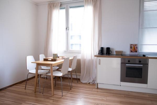 A la foto es mostra l'objecte Panoramic Modern City Apartment situat a la ciutat de Graz.