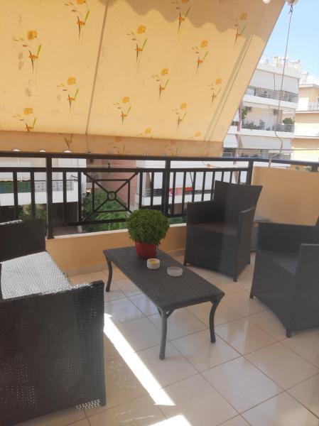 A la foto es mostra l'objecte Sweet home situat a la ciutat de Loutraki.