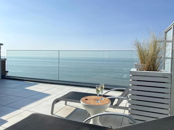 A la foto es mostra l'objecte Amaré situat a la ciutat de Oostende.