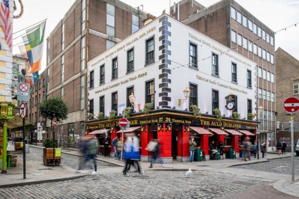 A la foto es mostra l'objecte The Auld Dubliner situat a la ciutat de Dublín.