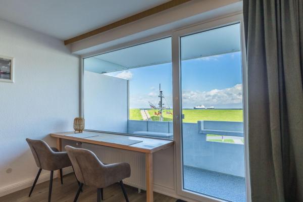 Op de foto is het object Haus Nautic, FeWo 210 te zien, gelegen in de stad Döse.