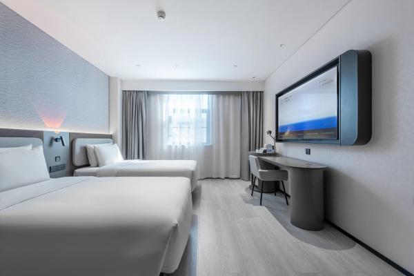 Auf dem Foto ist das Objekt Atour Light Hotel Xiamen Xiang'an Avenue, Ma Xiang in der Stadt Xiang'an zu sehen.