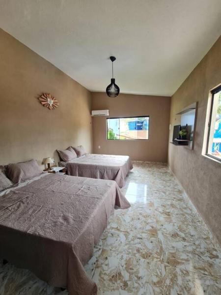 På billedet ses objektet Flat à beira-mar na praia de Antunes beliggende i byen Maragogi.