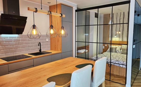 A la foto es mostra l'objecte Apartament Skandynawski FV VAT situat a la ciutat de Januszowa.