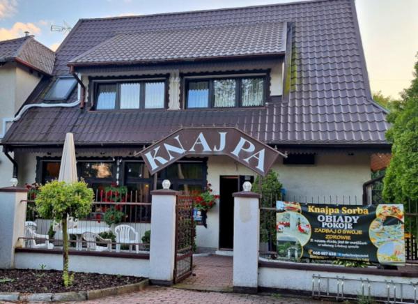 Auf dem Foto ist das Objekt Knajpa Sorba in der Stadt Przytoczna zu sehen.