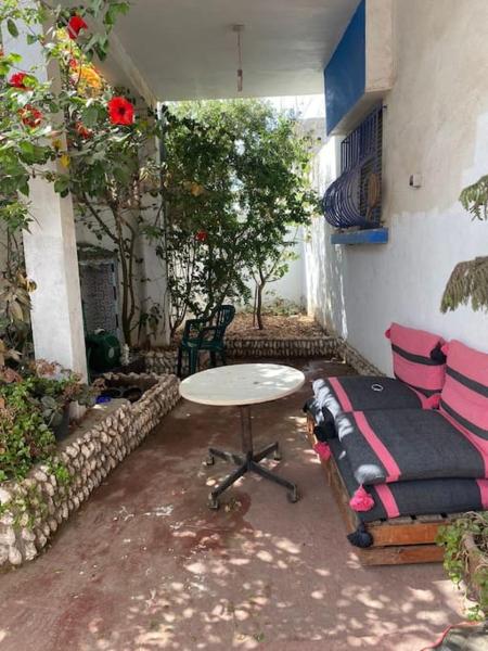 A la foto es mostra l'objecte Maison Entière Reposante à 5km de Oualidia situat a la ciutat de El Akarta.