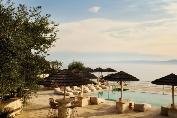 På billedet ses objektet Agali Hotel Paxos beliggende i byen Gaios.