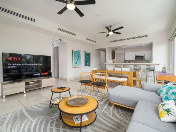 På billedet ses objektet Luxury 3 Bedroom apartment beliggende i byen Río Hato.
