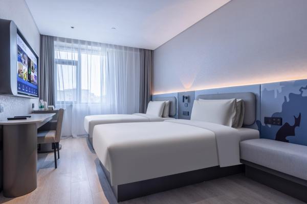 Na fotografii je vidět objekt Atour Light Hotel Hefei West Wangjiang Road nacházející se ve městě Che-fej.