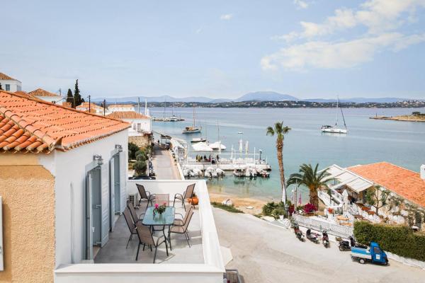 På billedet ses objektet Aroura Maisonette Spetses 4BR beliggende i byen Spetses.