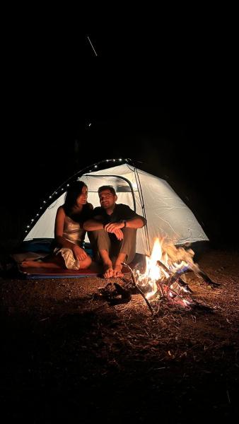 The photo shows the Soshin Campsite by Rock & Anchor located in the city of Bhandardara .