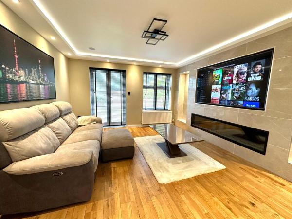 A la foto es mostra l'objecte Modern and Stylish Rural Retreat situat a la ciutat de Perth.