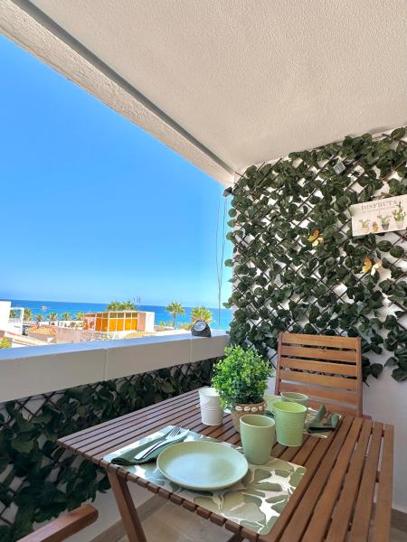 På bildet vises objektet Apartamento Villa Azul, 1ª línea de playa som ligger i byen Mojácar.
