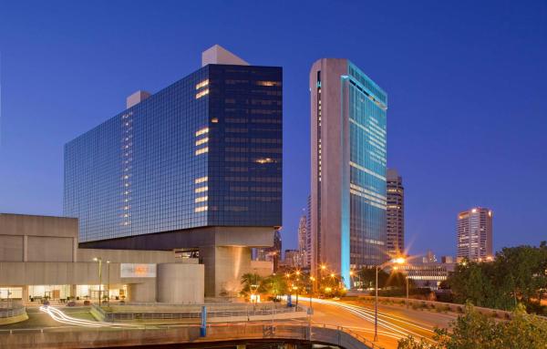 A la foto es mostra l'objecte Hyatt Regency Columbus situat a la ciutat de Columbus.