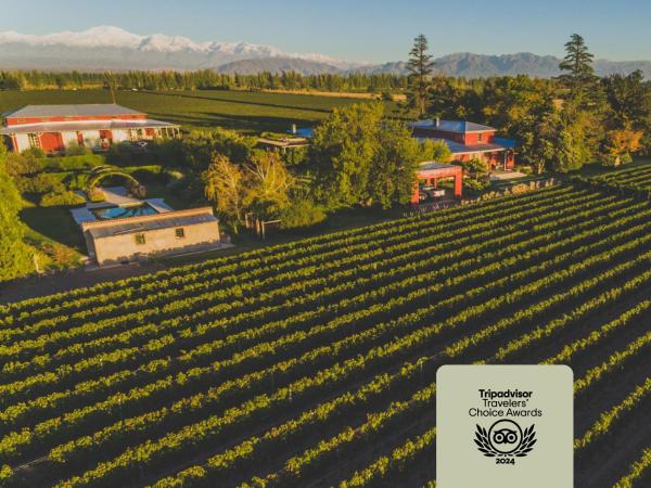 A la foto es mostra l'objecte Enlace Wine House situat a la ciutat de Agrelo.