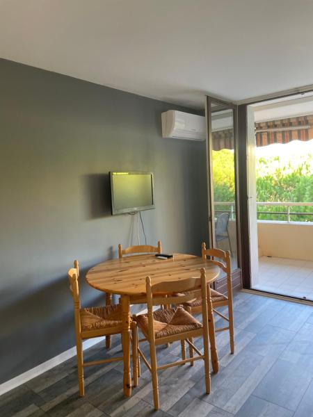 A la foto es mostra l'objecte Frejus plage studio La Miougrano situat a la ciutat de Fréjus.