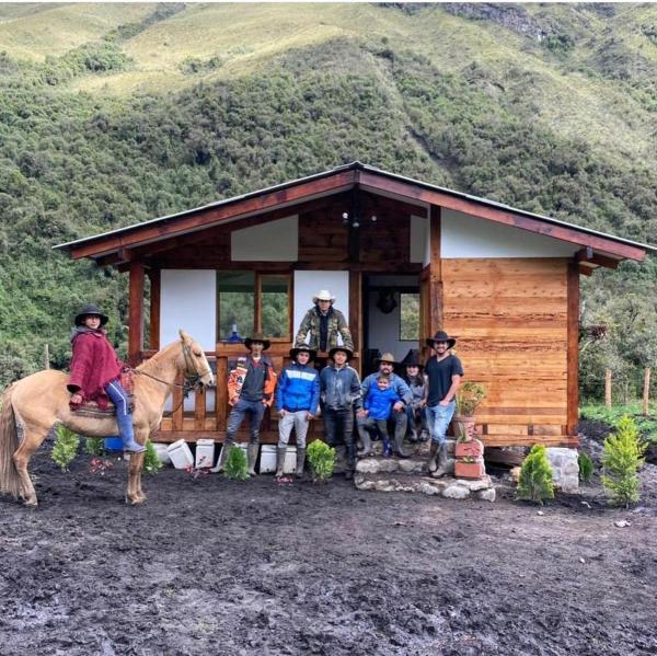 A la foto es mostra l'objecte Hacienda Cubillin situat a la ciutat de Chambo.