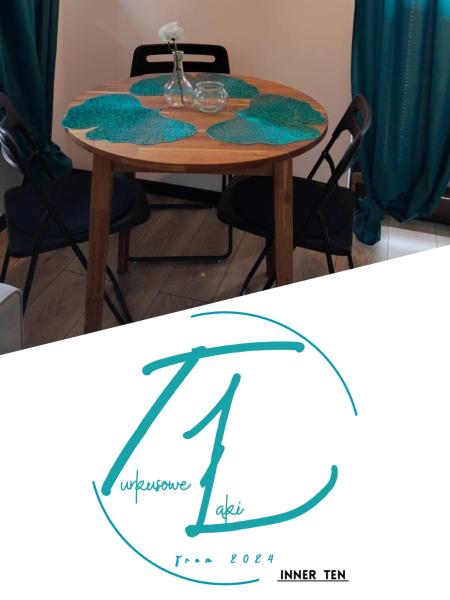 写真にはMosty市にあるApartament Turkusowe Łąki 4c-1が写っています。