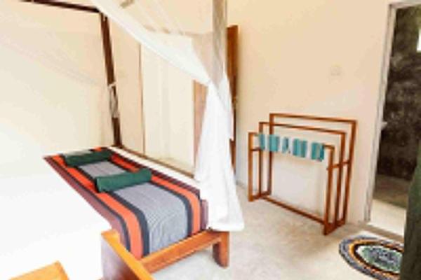 Na zdjęciu widoczny jest obiekt Hiriketiya Ladina Homestay położony w mieście Dickwella.