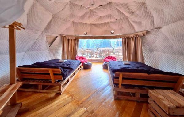 Na fotografii je vidět objekt Balabac Eco Resort nacházející se ve městě Olorga.