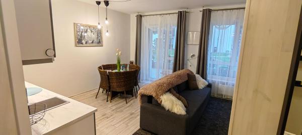 A la foto es mostra l'objecte Ozas Park Apartments situat a la ciutat de Vílnius.