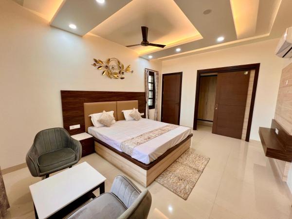 Auf dem Foto ist das Objekt Vaidehi Resorts in der Stadt Ayodhya zu sehen.