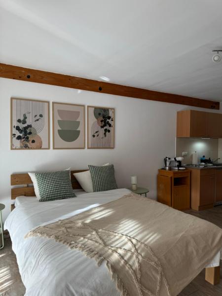På bildet vises objektet Gemütliches Studio mit Balkon som ligger i byen Heitersheim.