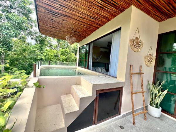 Na zdjęciu widoczny jest obiekt Casa Mica Tulum- Jungle View Oasis Near Beach położony w mieście Tulum.