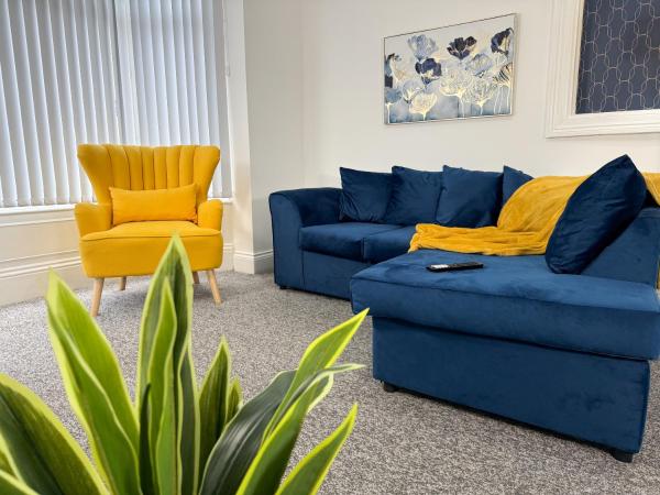 På billedet ses objektet Hampton Blues 3BR Entire Home beliggende i byen Elton.