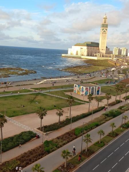 Appartement chic, moderne vue sur mer, Casablanca