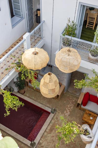 En la foto se muestra el objeto Riad El Jadide ubicado en la ciudad de Marrakech.