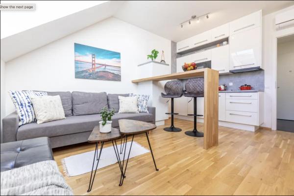 Minimalist's Dream - sunny cozy studio in New Town, Praga