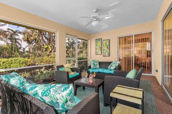 Na fotografii je vidět objekt Tropical vacation home close to Vanderbilt Beach nacházející se ve městě Naples.