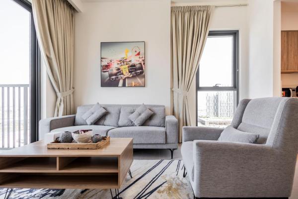 På billedet ses objektet Executive Residence-Dubai Hills by Serenity Living beliggende i byen Dubai.