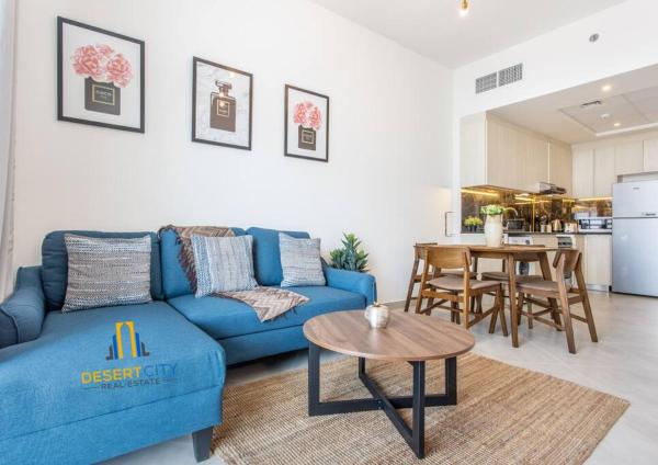 A la foto es mostra l'objecte Fully Furnished 1 Bed in Al Jadaf, Hosted by Desert City Stays situat a la ciutat de Dubai.