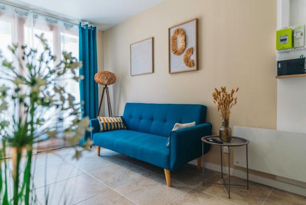 Na fotografii je vidět objekt Bel appartement confortable et moderne nacházející se ve městě Brignon.