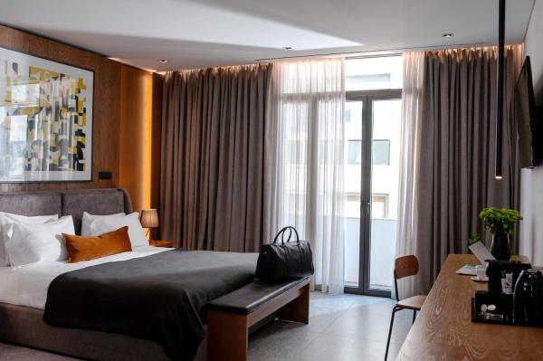 A la foto es mostra l'objecte The Editor Hotel Athens situat a la ciutat de Atenes.